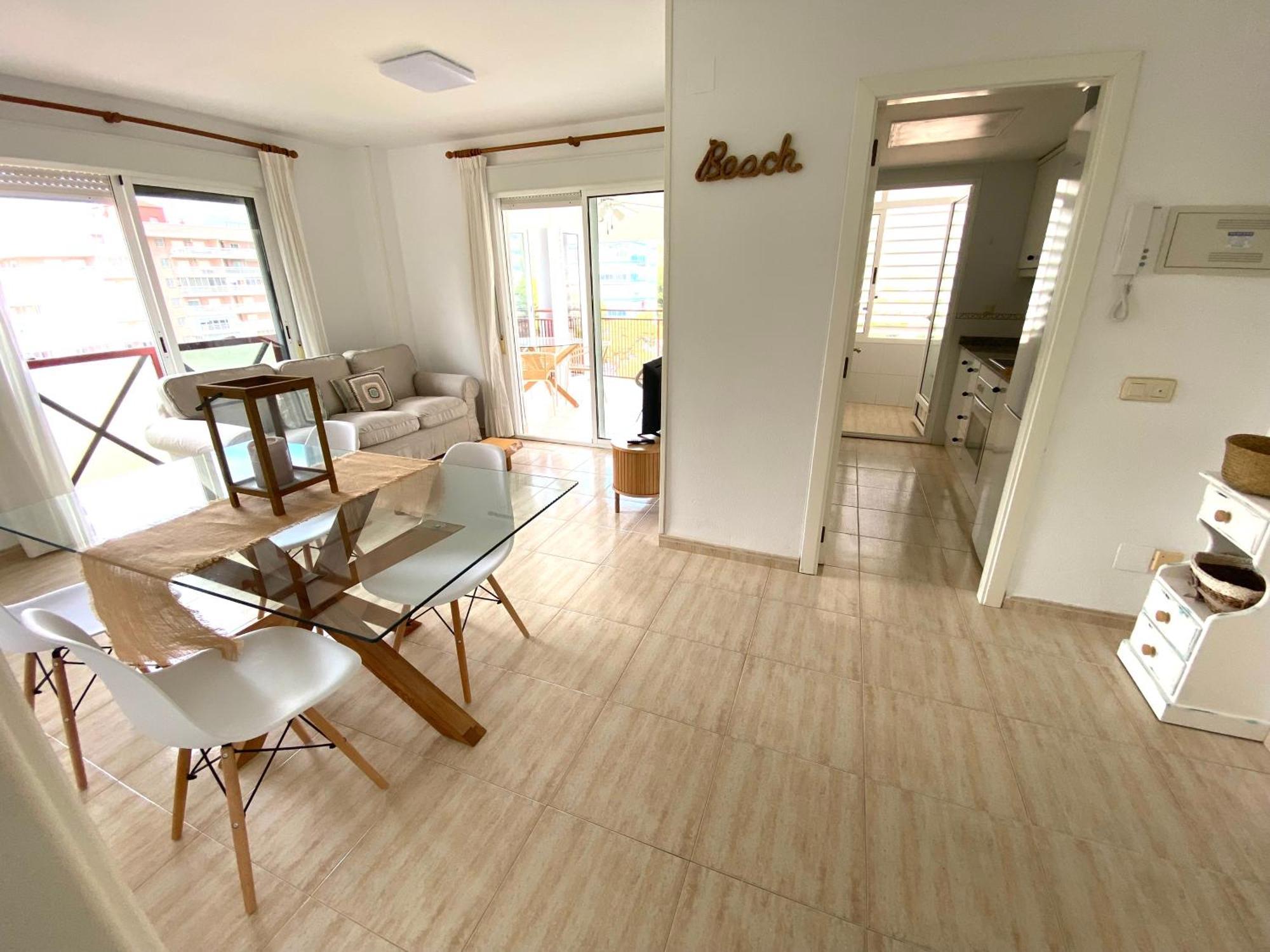 Apartamento En Voramar A 2 Minutos De La Playa Benicàssim Dış mekan fotoğraf